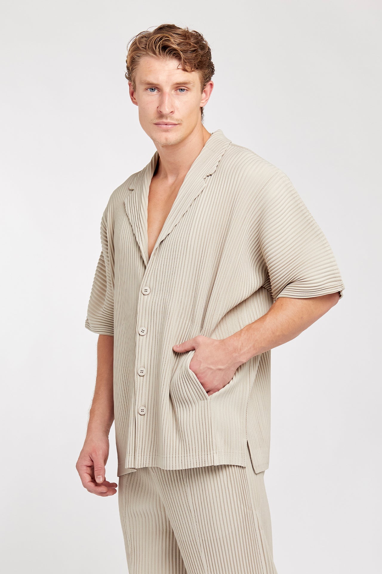 Pleated  - Shirt