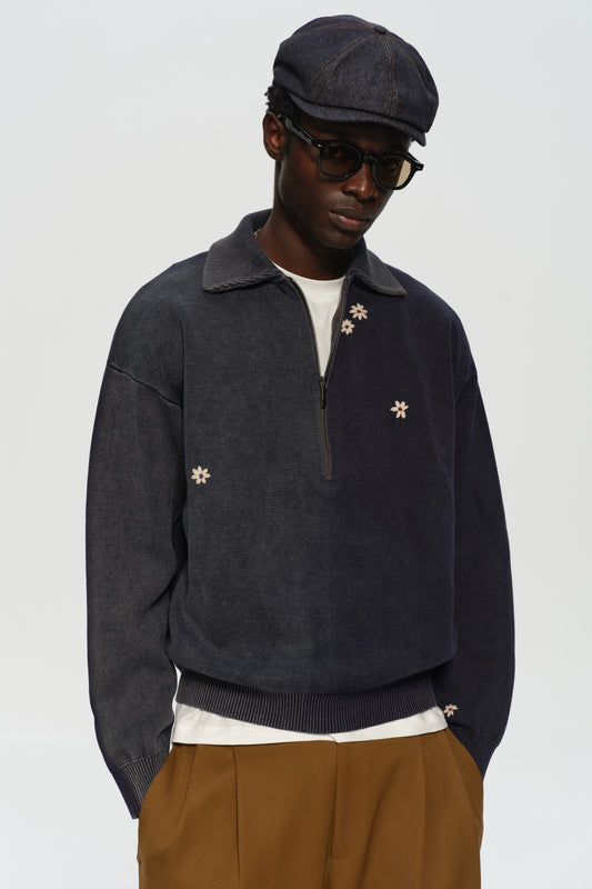 Sable Half-Zip Sweatshirt