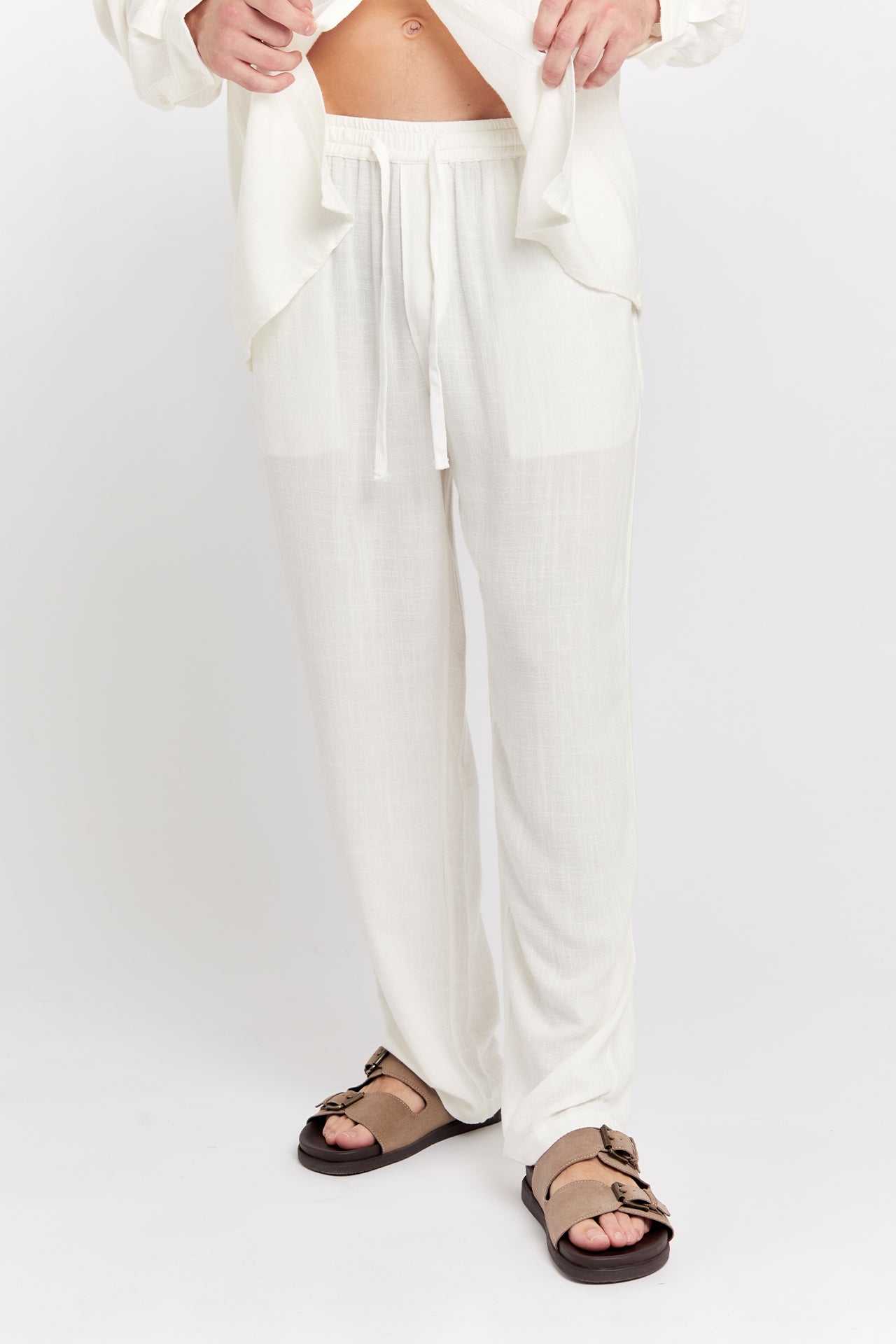 Linen - Trousers White