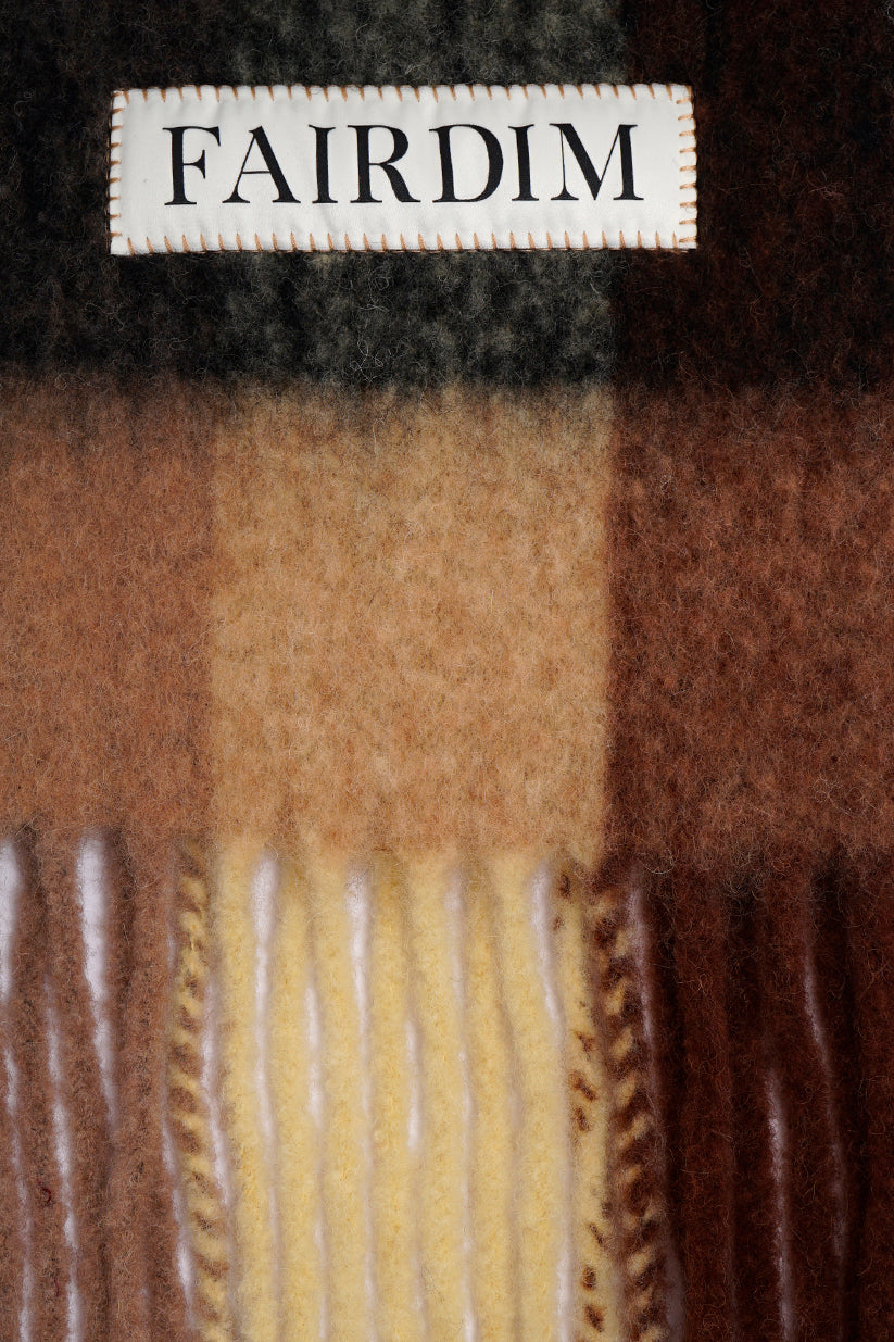 Archive Check Scarf