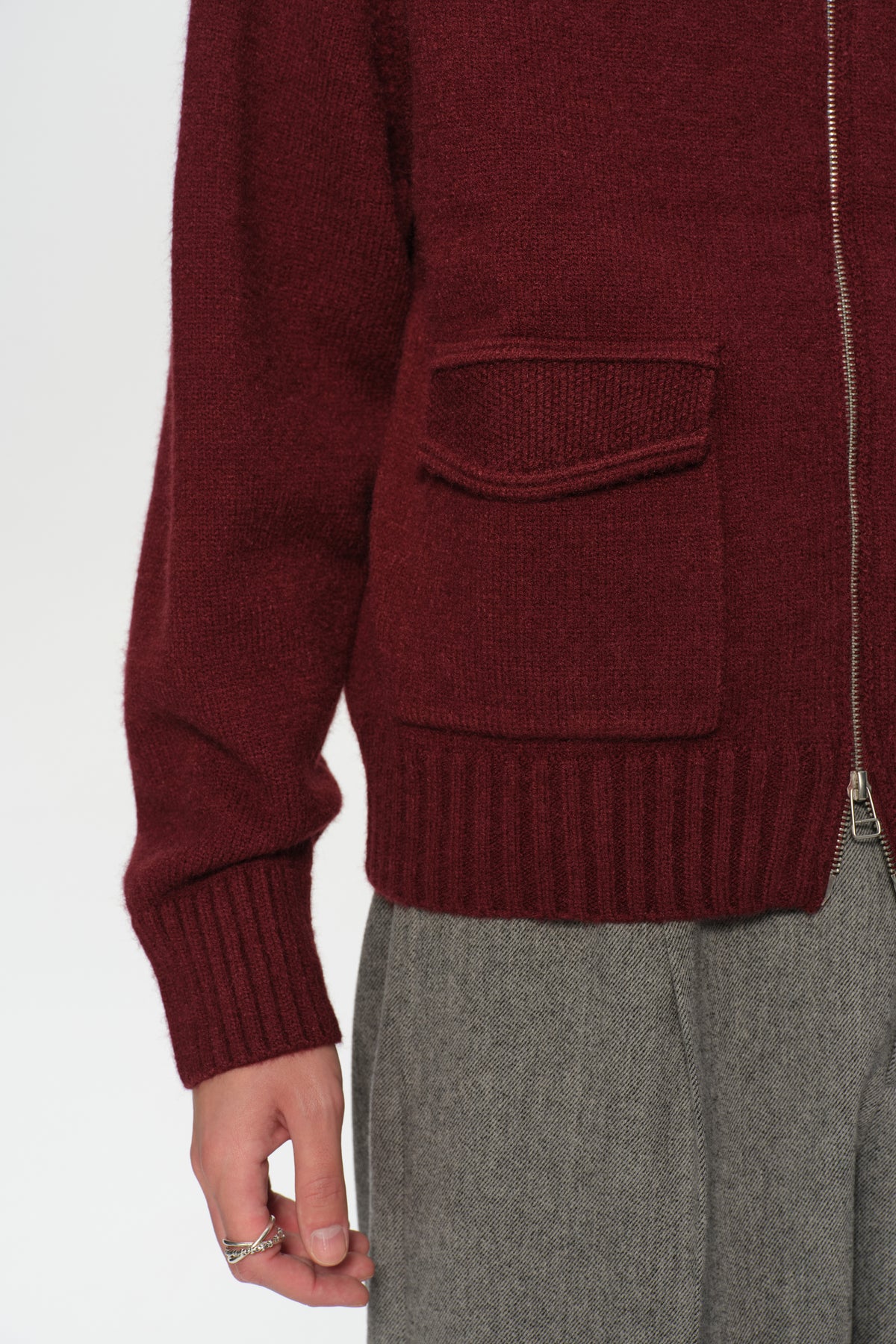 Arles Zip Cardigan