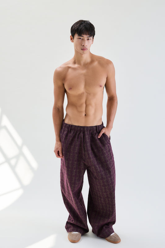 Loop Jacquard Trouser