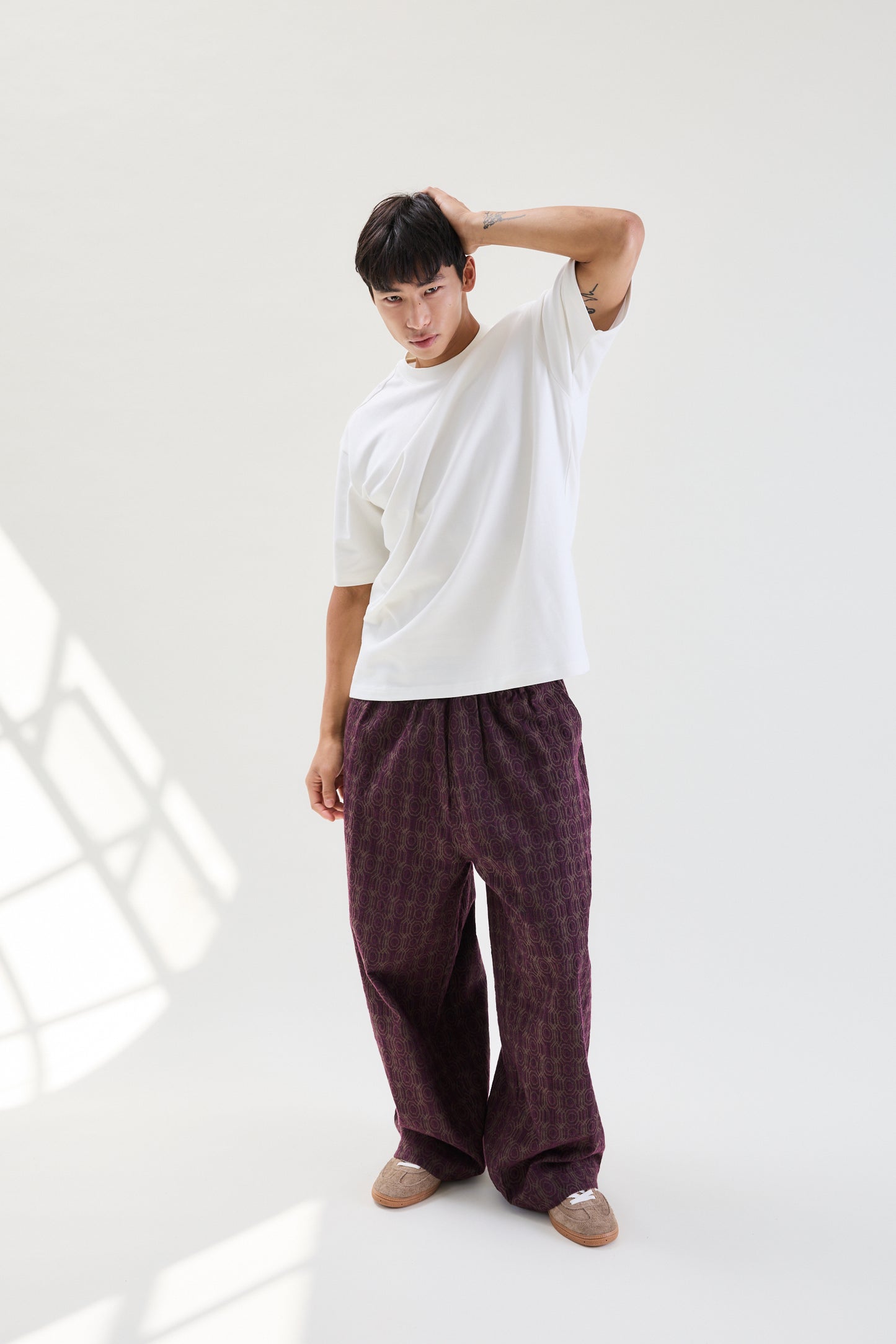 Loop Jacquard Trouser