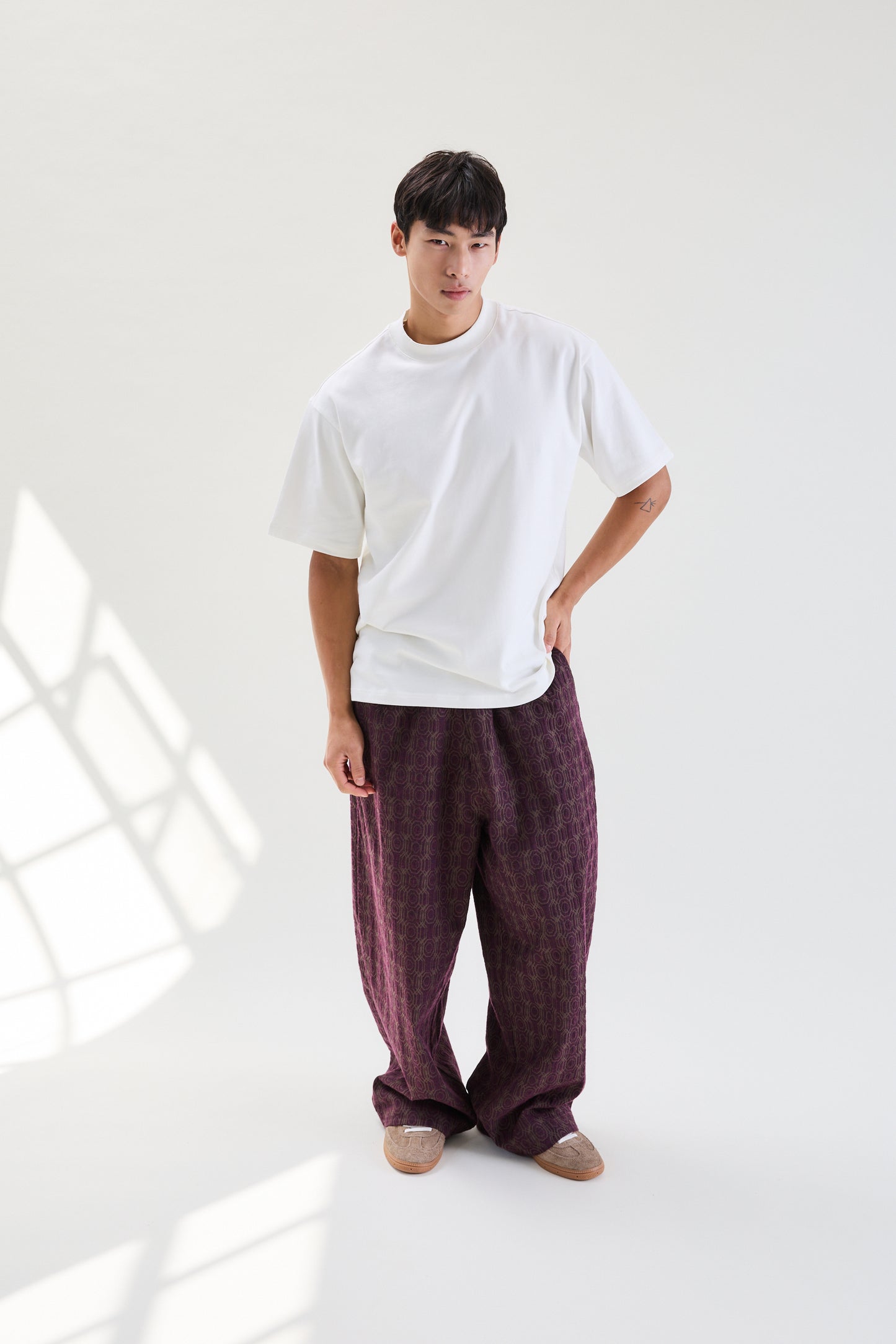 Loop Jacquard Trouser