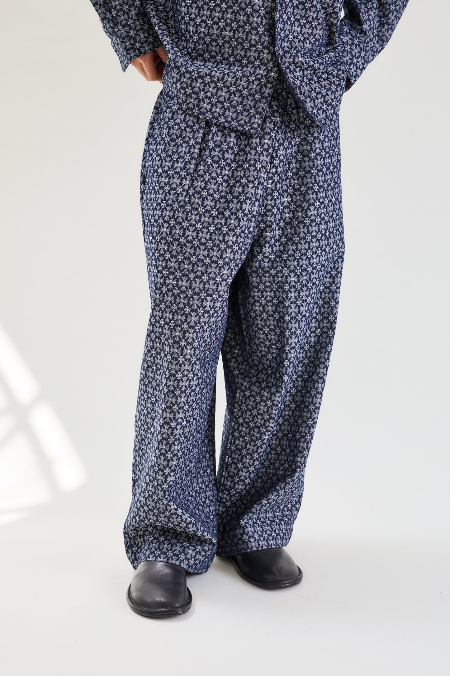 Chrome Navy Trousers