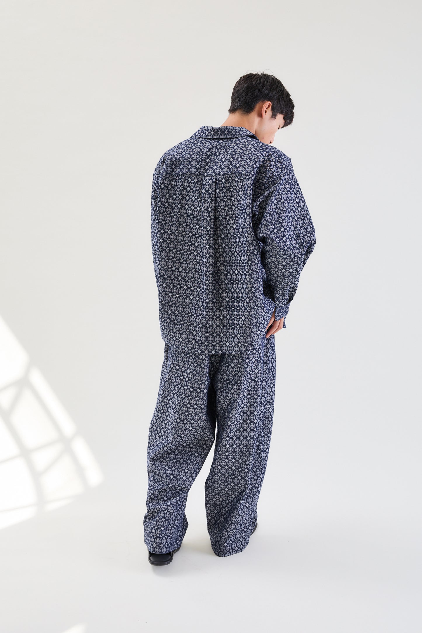 Chrome Navy Trousers
