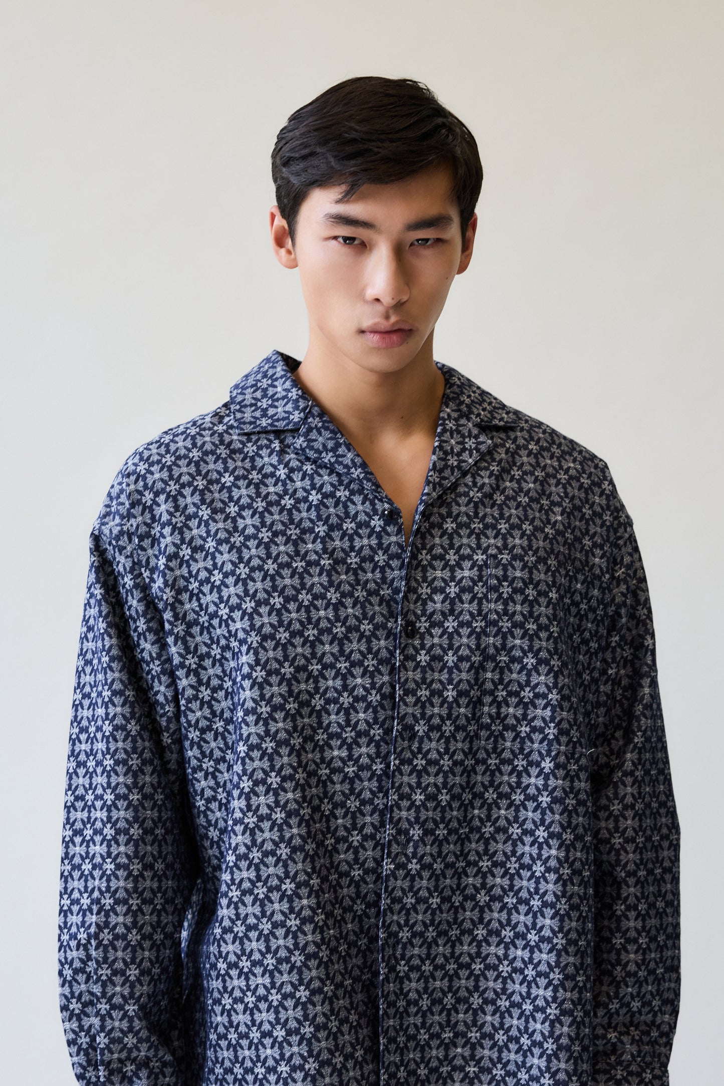 Chrome Navy Shirt