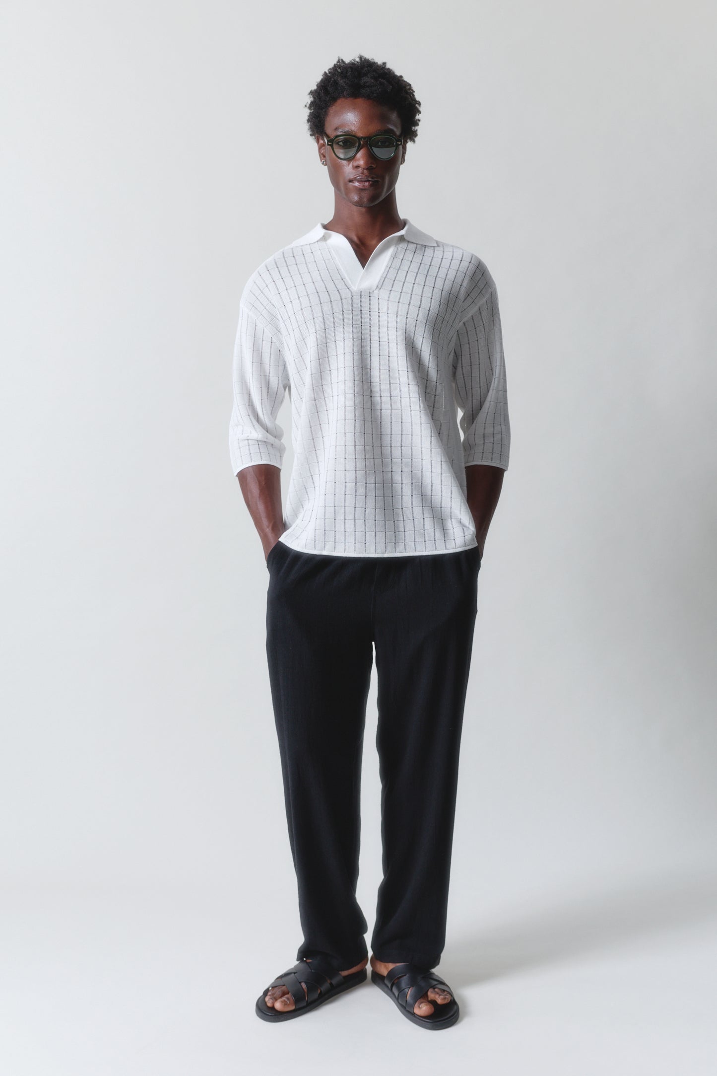 Monarch Grid Polo