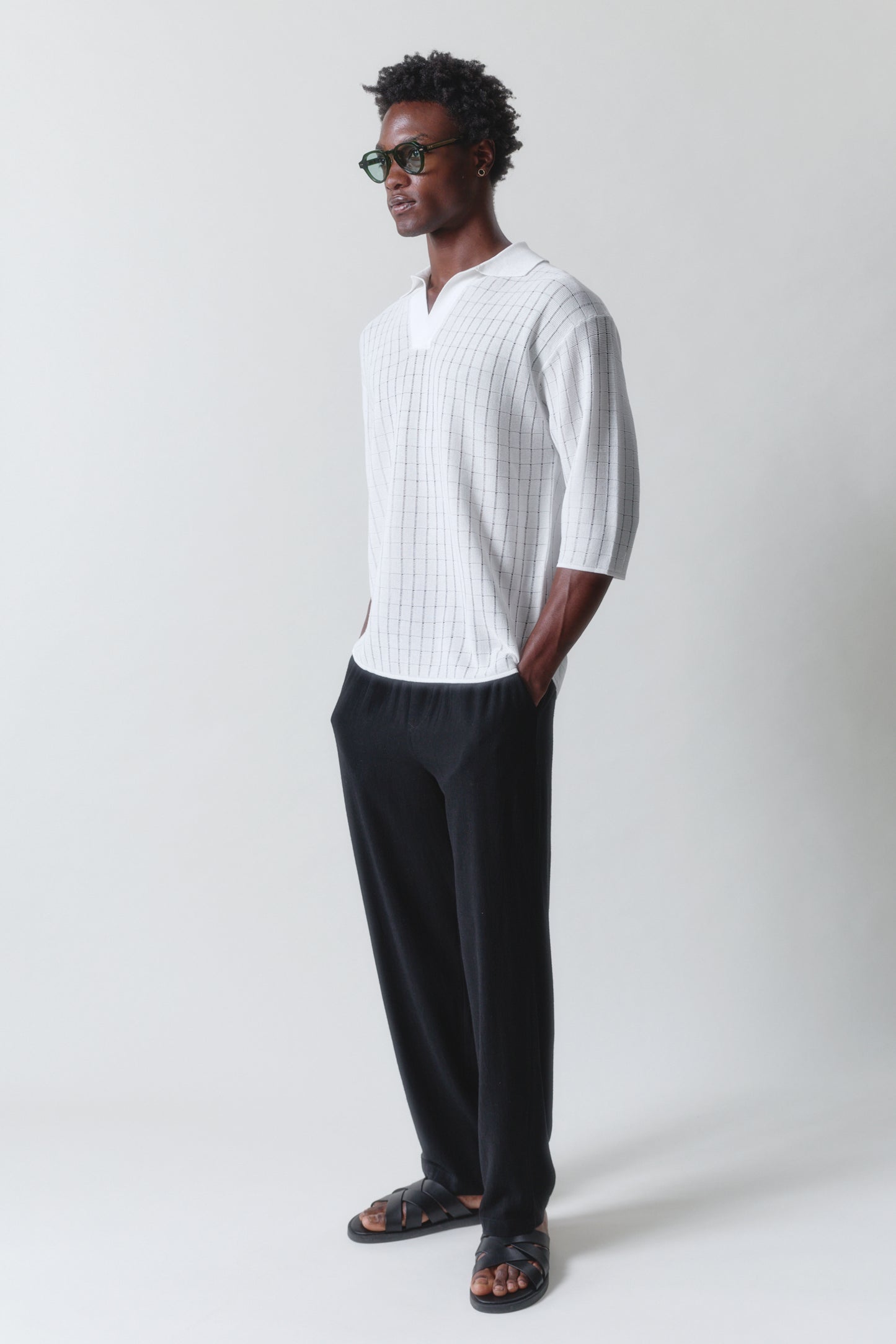 Monarch Grid Polo