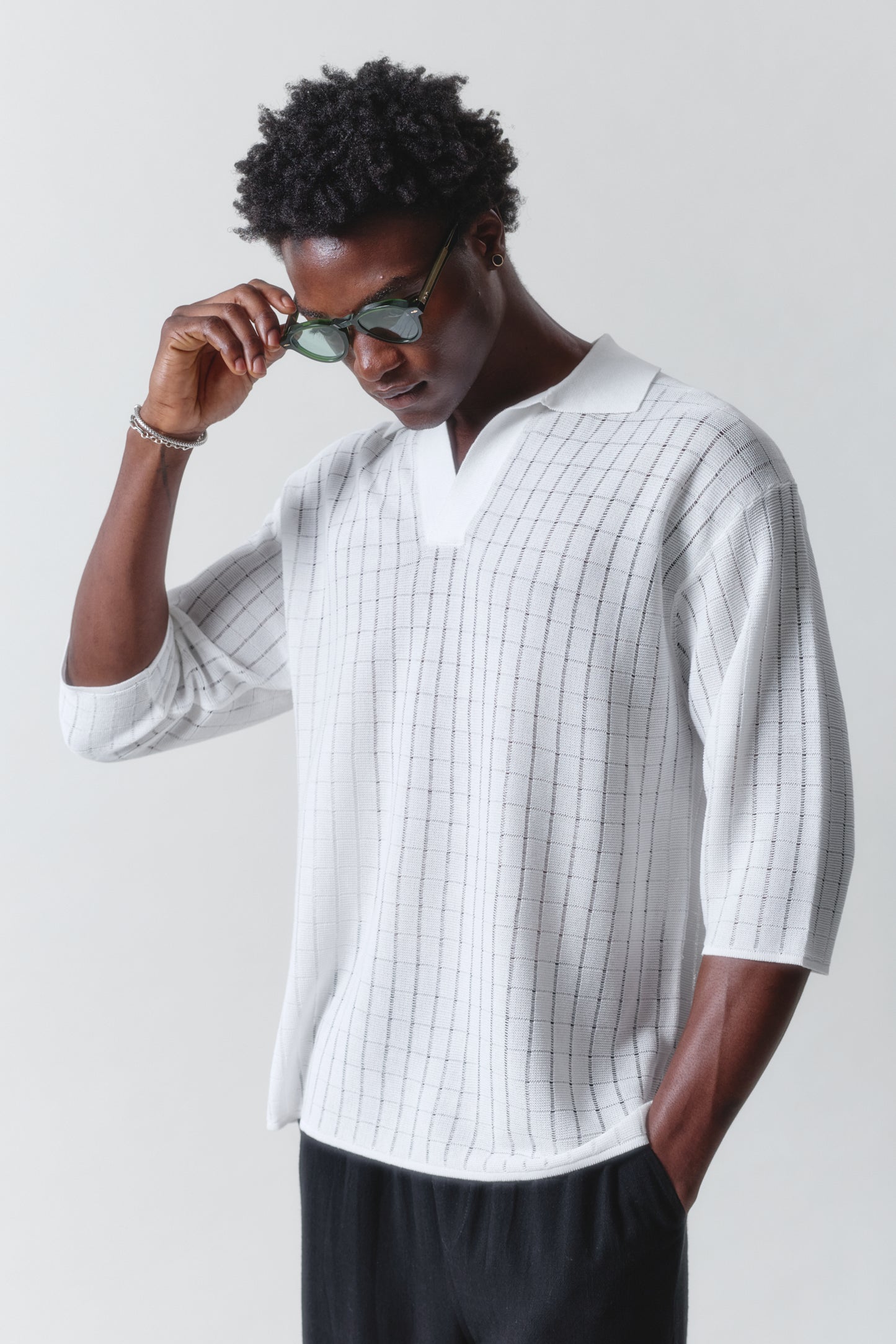 Monarch Grid Polo