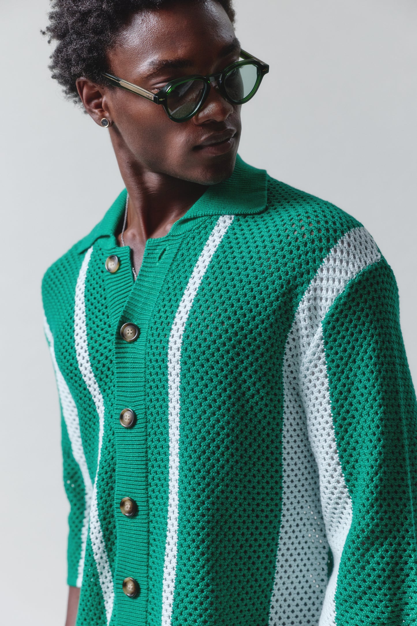Verde Net Shirt