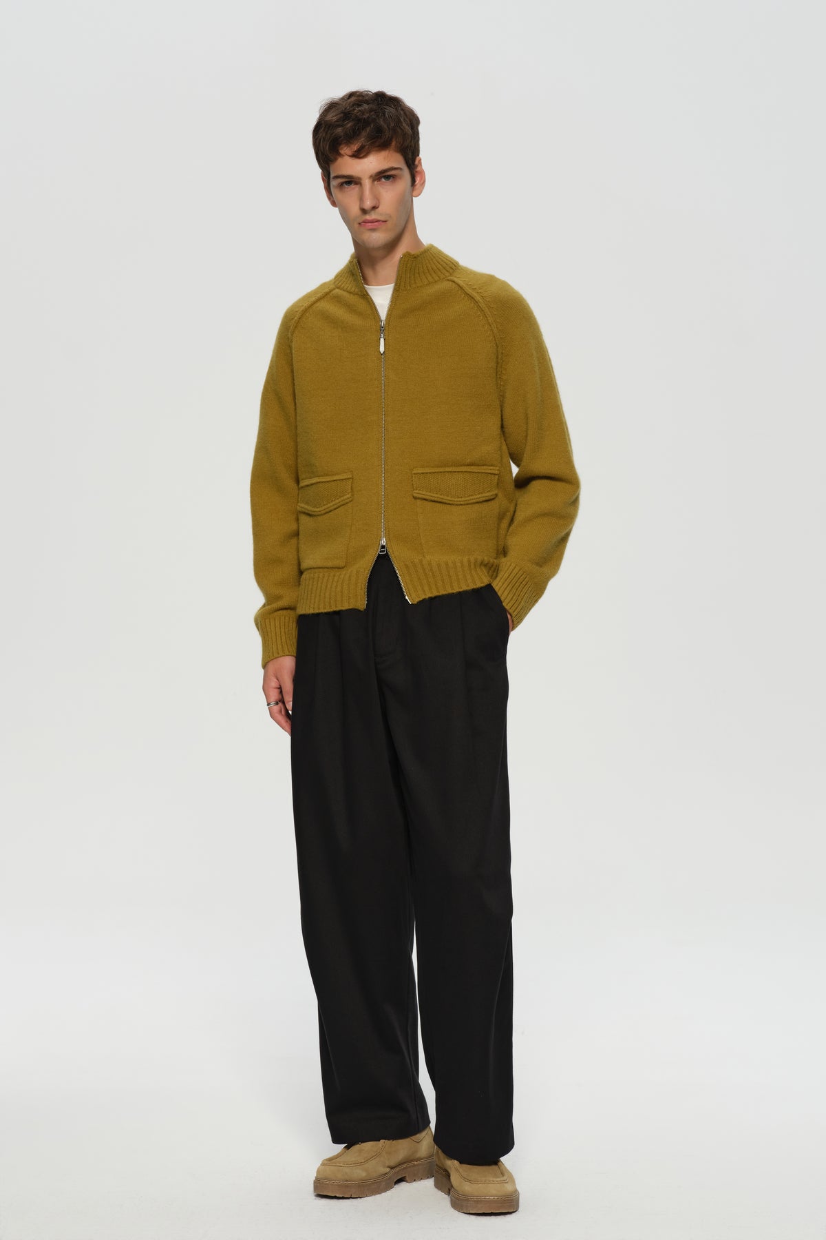 Arles Zip Cardigan