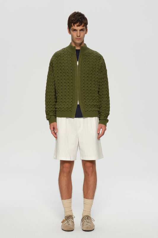 Leisure Zip Knit
