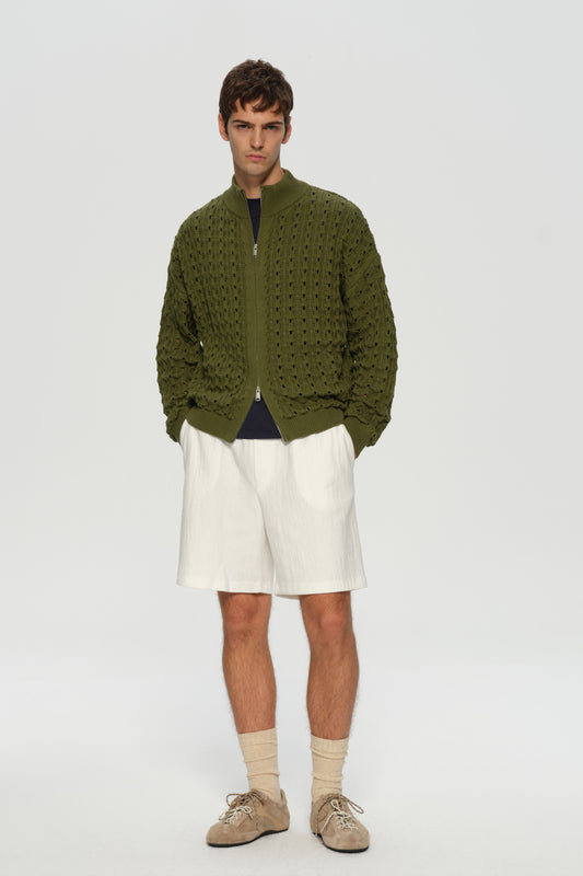 Leisure Zip Knit
