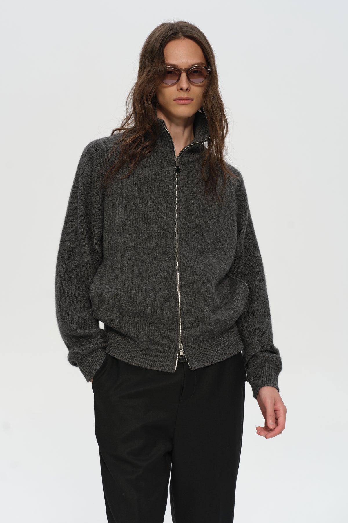 Nolan Zip Knit