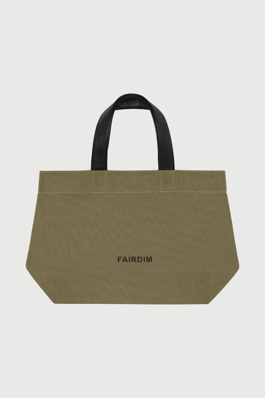 Logo Cotton Canvas Tote Bag