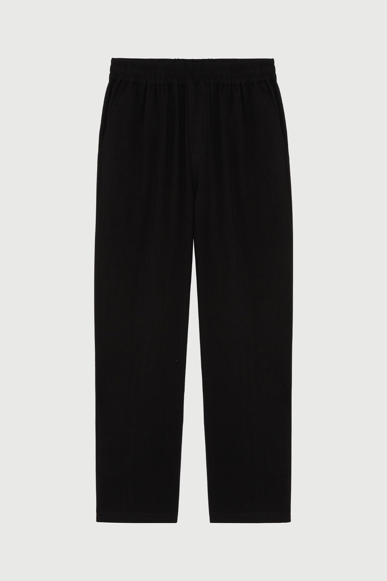 Linen Trousers Black