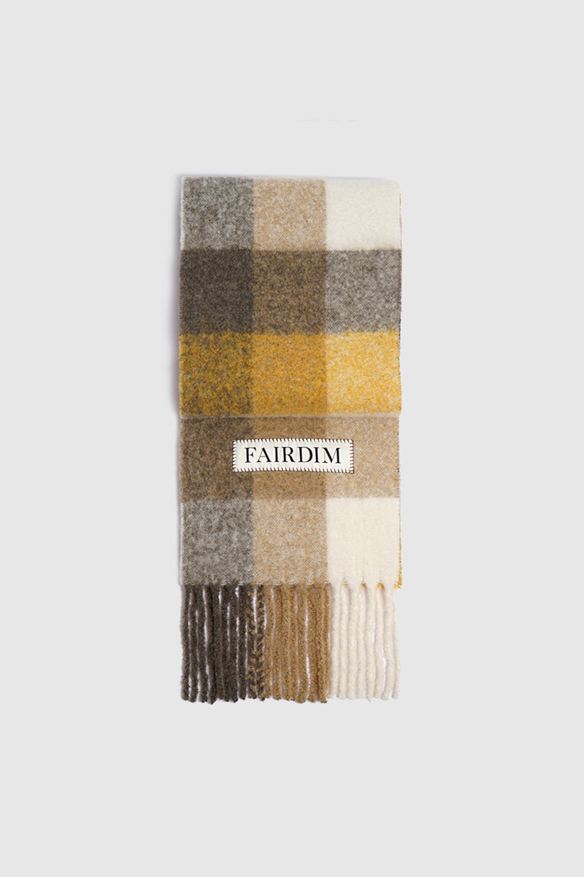 Archive Check Scarf