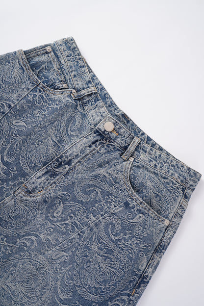 Etched Jeans