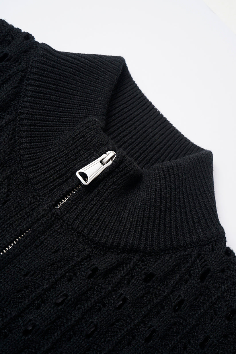 Leisure Zip Knit