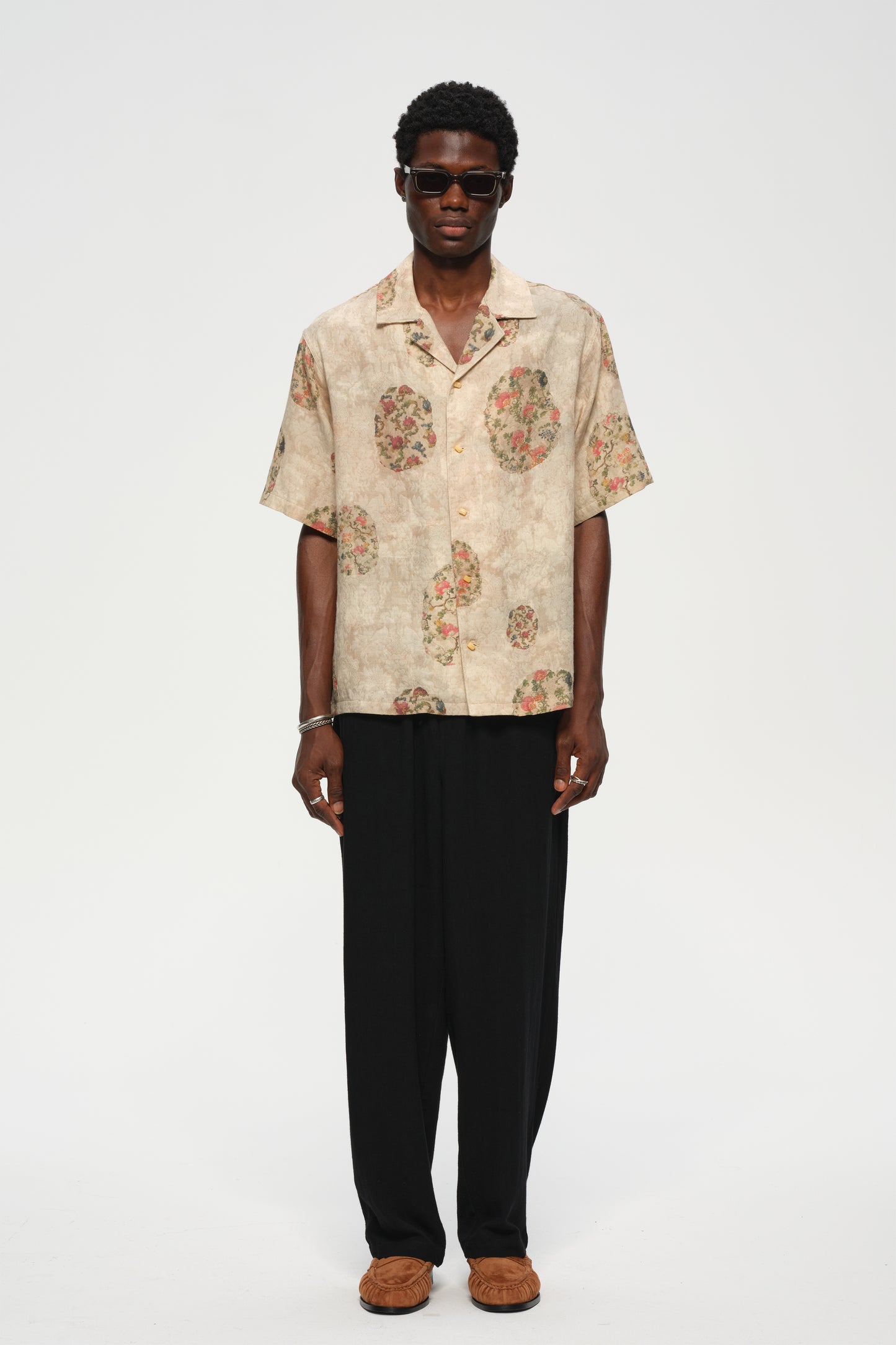 Linen Trousers Black