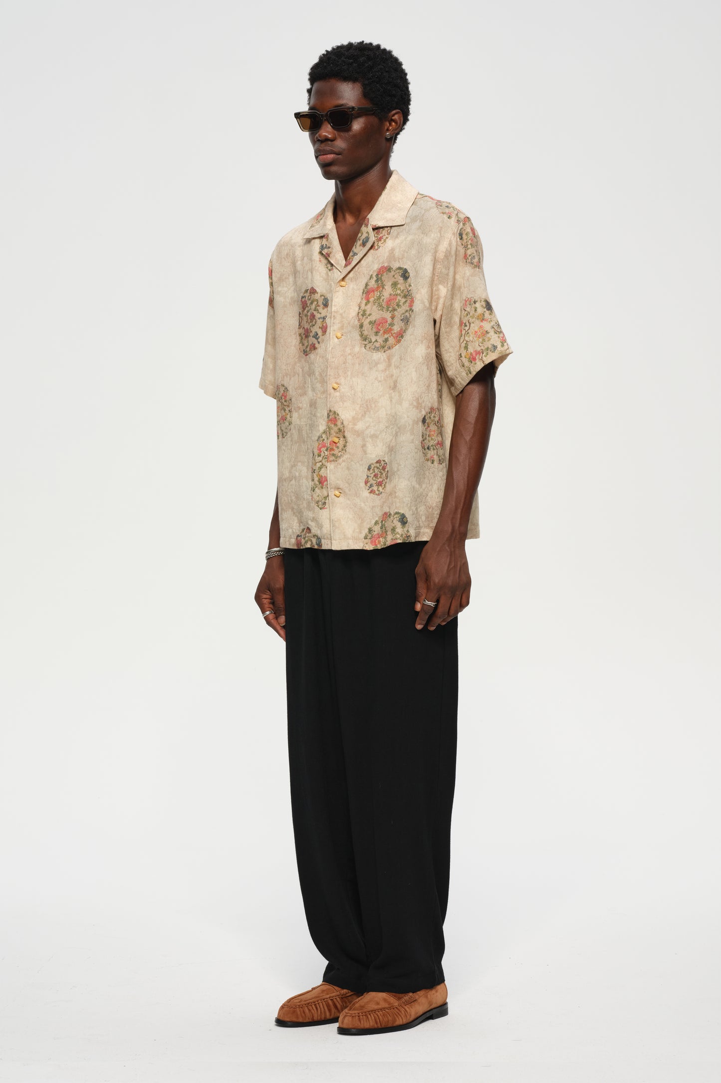 Linen Trousers Black