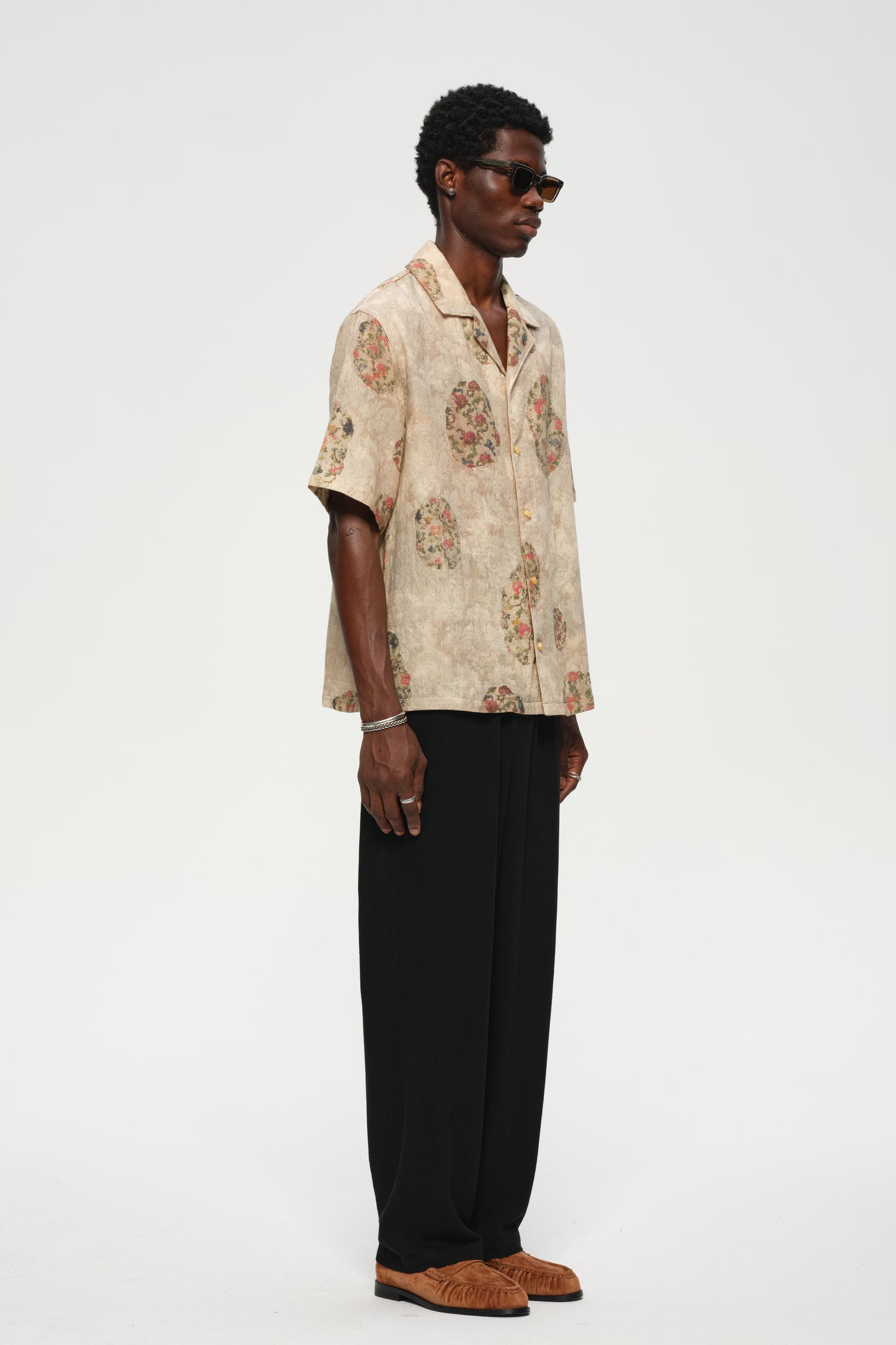 Linen Trousers Black