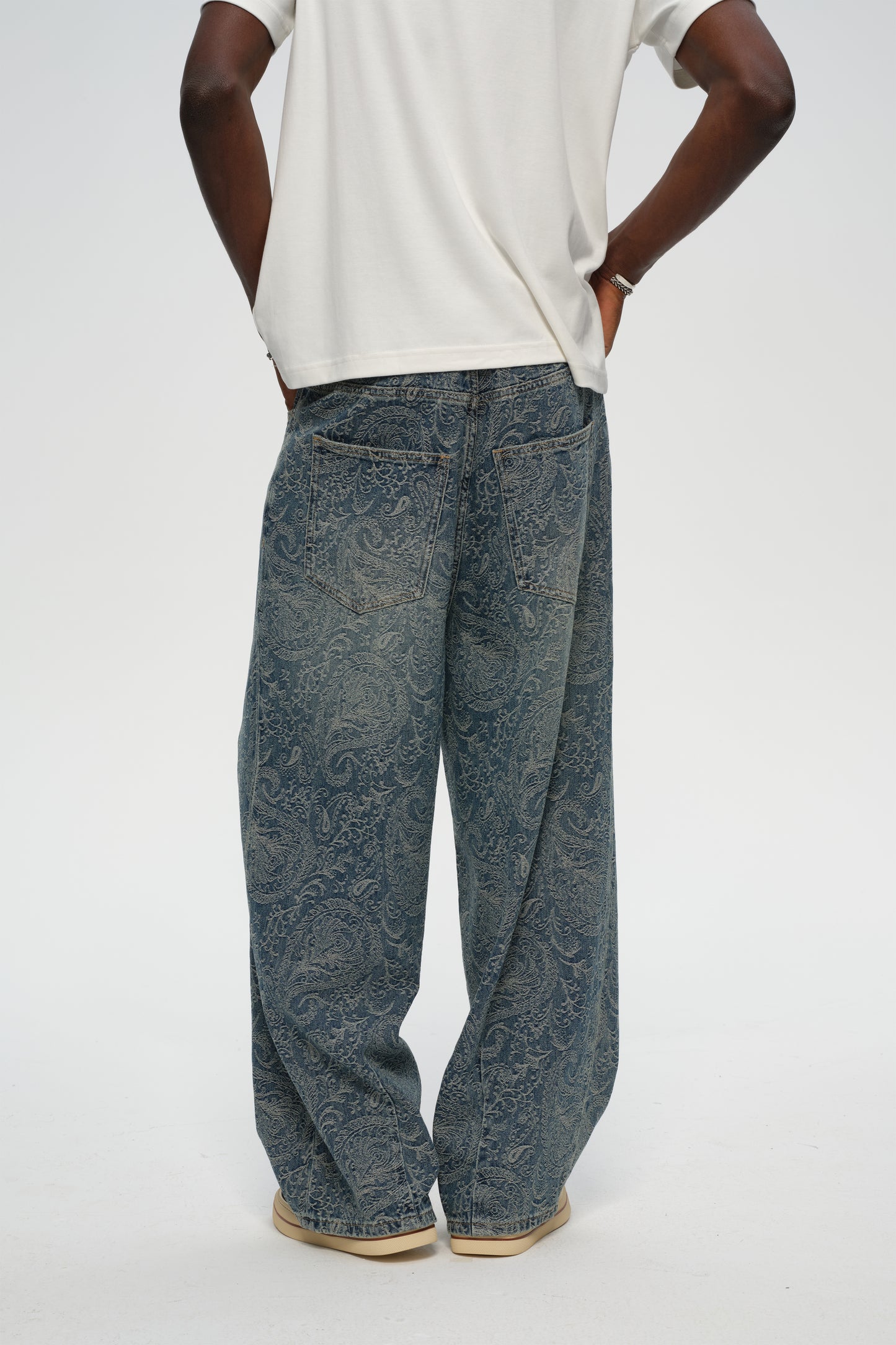 Etched Jeans