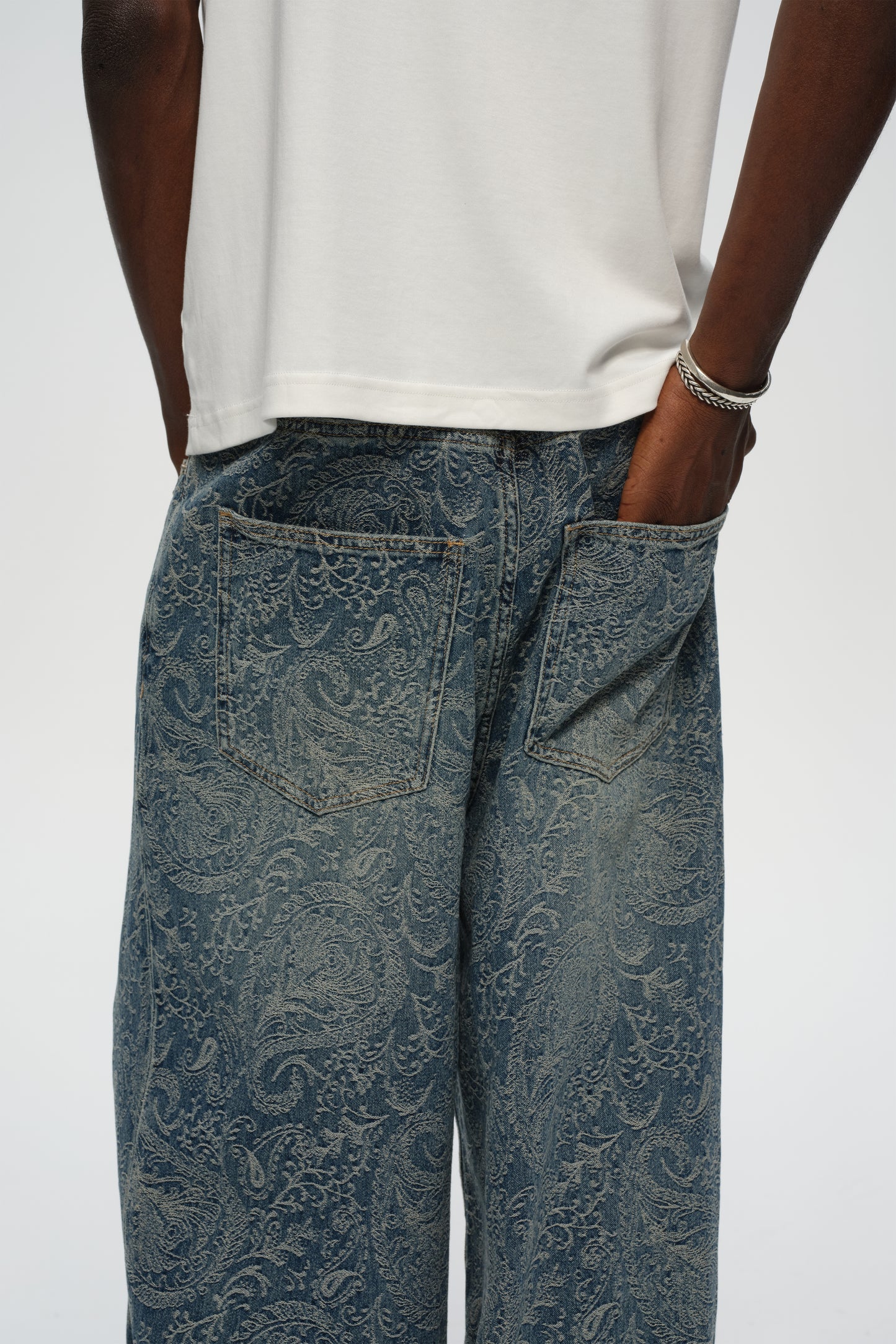 Etched Jeans