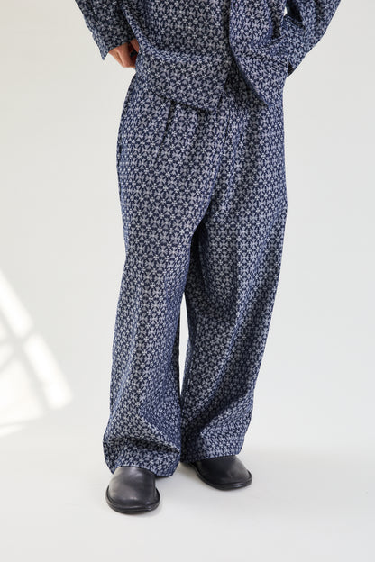 Chrome Navy Trousers