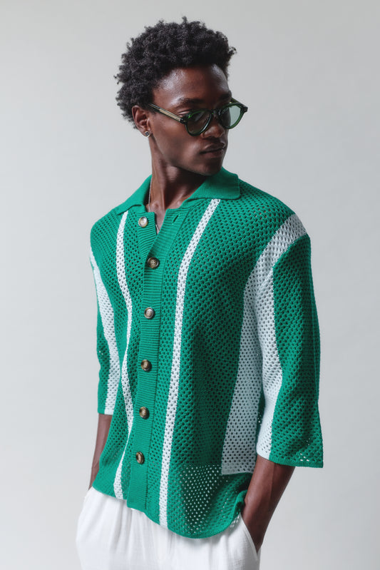 Verde Net Shirt