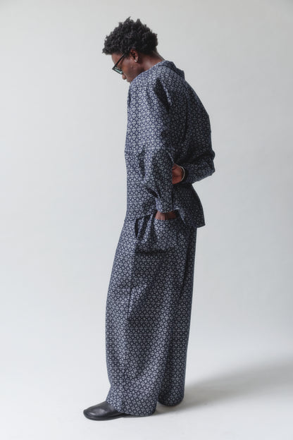 Chrome Navy Trousers