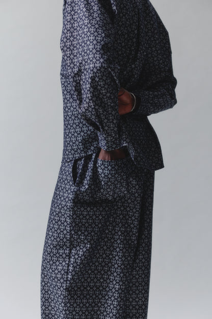 Chrome Navy Trousers