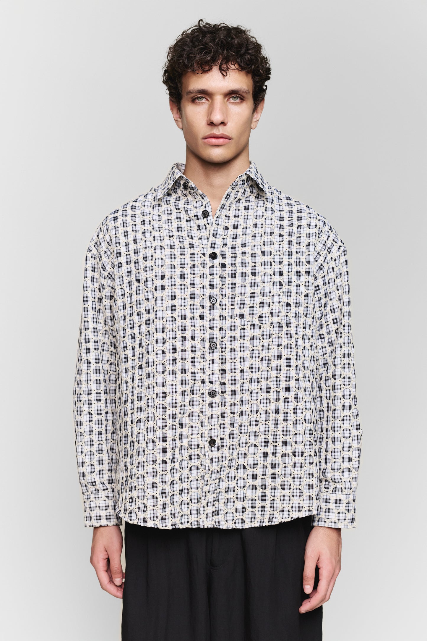 Hollow Weave Shirt