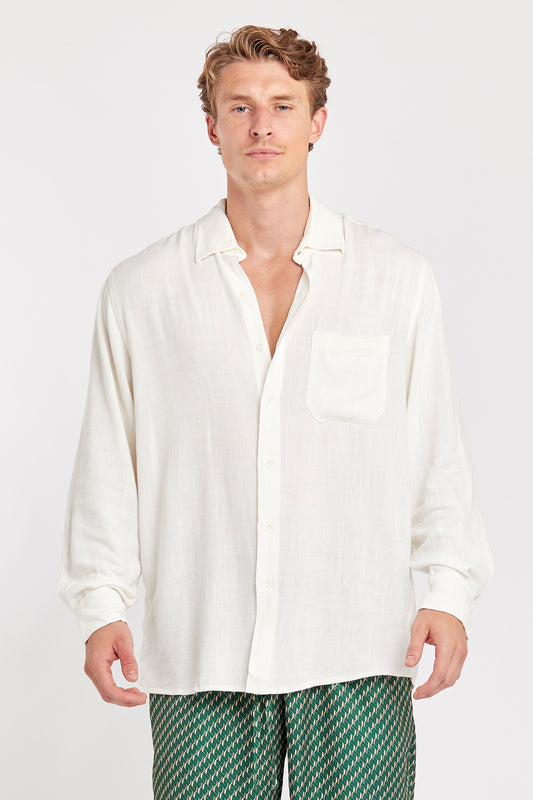 Linen - Shirt White