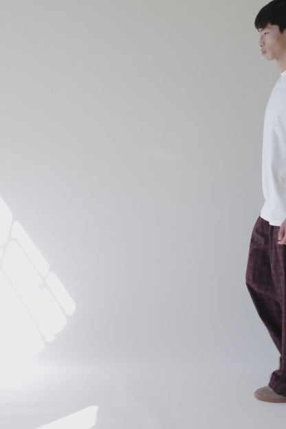 Loop Jacquard Trouser